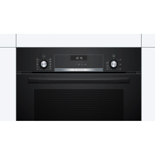 Bosch HBJ558YB5T Siyah Ankastre Frn