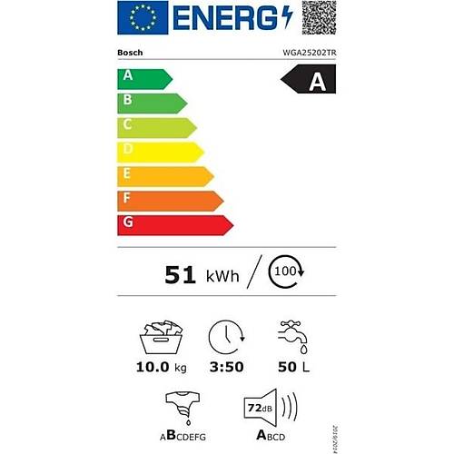 Bosch WGA25202TR 1200 Devir 10 kg �ama��r Makinesi