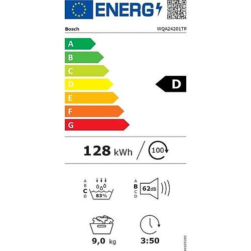 Bosch WQA24201TR 9 kg �ama��r Kurutma Makinesi