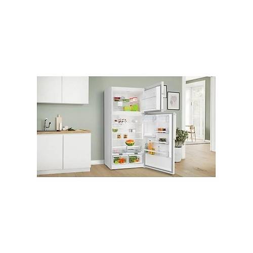 Bosch KDN86AID1N Buzdolab� No Frost �stten Donduruculu Temizlenebilir Inox