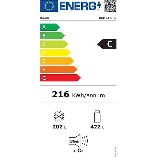 Bosch KGP86FIC0N Kombi No Frost Buzdolab�