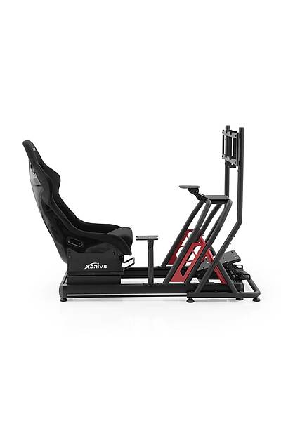 xDrive RGB Alminyum Yar Simlatr Kokpiti ve F1 Koltuu BS02