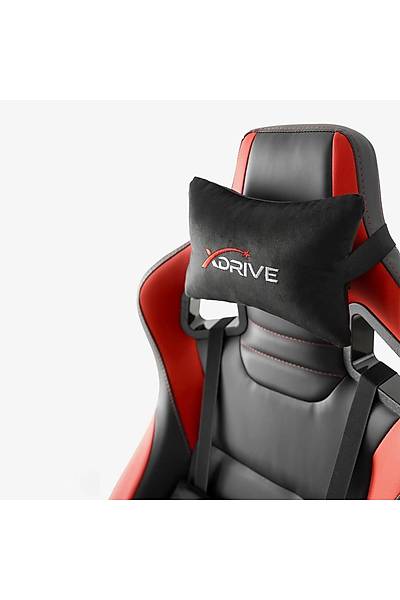 xDrive Akdeniz Profesyonel Oyuncu Koltuu Krmz/Siyah