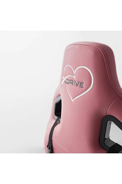 xDrive Akdeniz Profesyonel Oyuncu Koltuu Pembe/Beyaz