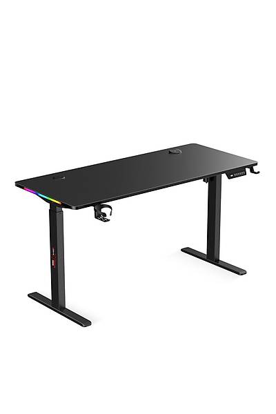 xDrive Rzgar Ykseklik Ayarl RGB Oyuncu & alma Masas Siyah ( 140x60 )