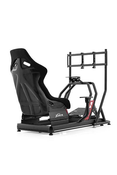 xDrive RGB Alminyum Yar Simlatr Kokpiti ve F1 Koltuu BS02