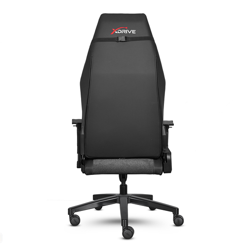 xDrive F�rt�na Ayak Uzatmal� Profesyonel Oyuncu Koltu�u Kuma� Gri/Siyah