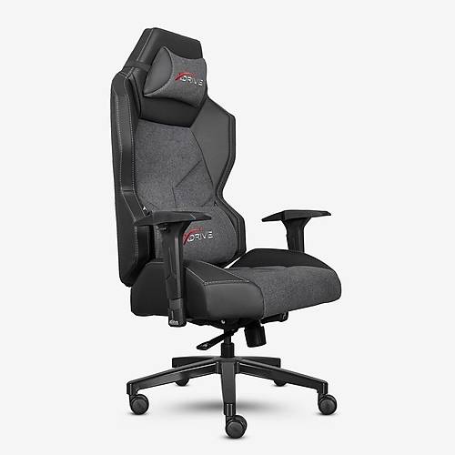xDrive Kas�rga Profesyonel Oyuncu Koltu�u Kuma� Gri/Siyah