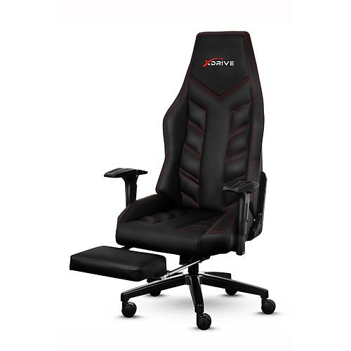 xDrive F�rt�na Ayak Uzatmal� Profesyonel Oyuncu Koltu�u Siyah/Siyah