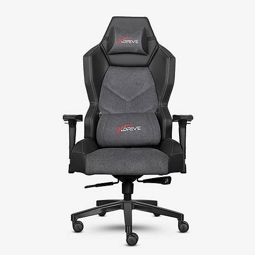 xDrive Kas�rga Profesyonel Oyuncu Koltu�u Kuma� Gri/Siyah