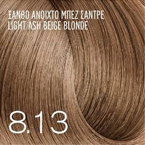 OLENCIA HAIR COLOR BEIGE 8.13 100ML LIGHT ASH BEIGE BLONDE
