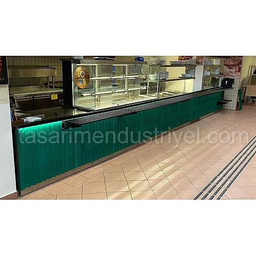 Self Servis Yemeklik Seti - Yeil Model
