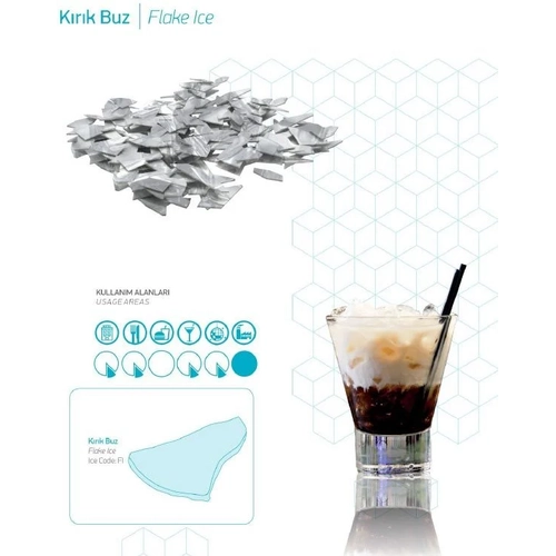 Frozy FR300 Yaprak Buz Makinesi, 300 kg/gn