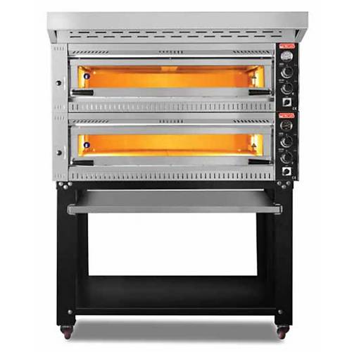 SGS Pizza Frn, 2 Katl, 34cm x 6 Pizza Kapasiteli, Elektrikli, 105x70cm