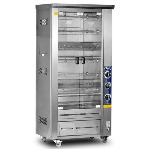 Pimak Tek Vitrinli evirme Makinesi - 6 i / 24 Pili - Gazl  - PI3/M012B