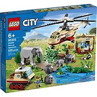 Lego® City Vahþi Hayvan Kurtarma Operasyonu 60302 (525 Parça)