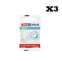 Tesa Basic Film Bant 12x10mm 3'lü paket