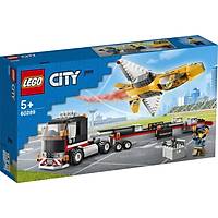 Lego® City Gösteri Jeti Taþýma Aracý 60289 Yapým Seti; Çocuklar Ýçin Eðlenceli Oyuncak Seti (281 Parça)