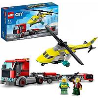 Lego® City Kurtarma Helikopteri Nakliyesi 60343 Oyuncak Yapým Seti (215 Parça)