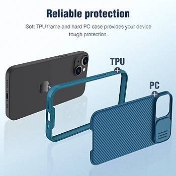 Nillkin CamShield Pro Lens Protector Case for Apple iPhone 14 Pro Max - Blue
