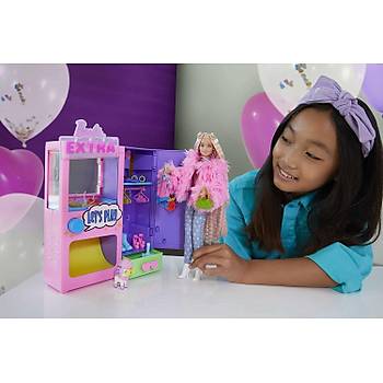 Barbie Extra Kıyafet Otomatı Oyun Seti Hfg75