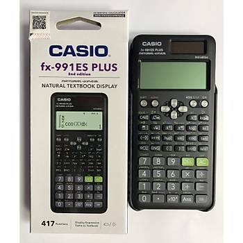 Casio FX-991ES Plus Siyah 2. Versiyon Bilimsel Fonksiyonlu Hesap Makinesi