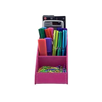 Inn Design Masast Dzenleyici Deri Organizer Kumandalk Kalemlik 4 Gzl Pembe DD-1183