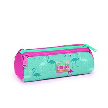 Coral High Kids Su Yeili Neon Pembe Flamingo Desenli  Blmeli Kalem antas 22315