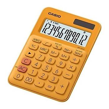 Casio MS-20UC-RG 12 Hane Turuncu Masa st Hesap Makinesi