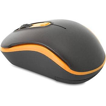 Everest SM-804 Usb Siyah/Turuncu 800/1200/1600dpi Kablosuz Mouse