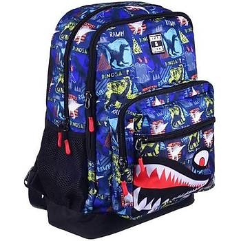 Bear&Deer Dinozor Desenli Okul antas BD CN0236