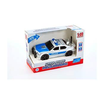 Adeland Nitro Speed 1:20 Polis Arabası Gri 00405