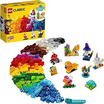 Lego Classic Yaratıcı Şeffaf Yapım Parçaları - 11013 - 500 Parça