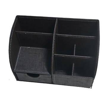 Inn Design Masast Dzenleyici Deri Organizer Efsun Klas ekmeceli Kalemlik zmir Kahve DD-1086