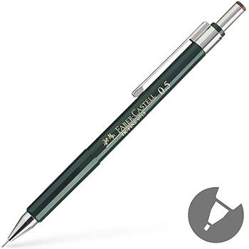 Faber-Castell 5083136500 Faber-Castell 9715 Yeil Versatil 0.5mm
