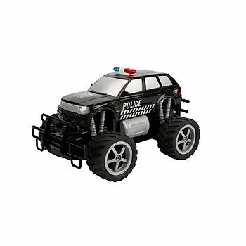 1:18 Uzaktan Kumandal Jumbo Wheels Usb arjl Ikl Polis Arabas - Jeep