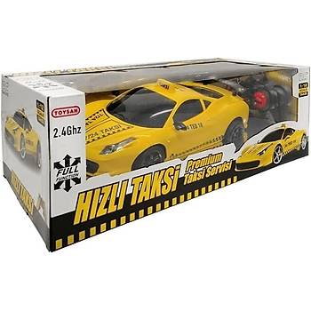 Toysan Uzaktan Kumandal arjl Sper Car Taksi Araba