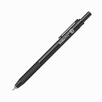 ScrikssOffice Twist 0.5 Mm Siyah Renk Mekanik Ulu Versatil Kalem effaf Kutu