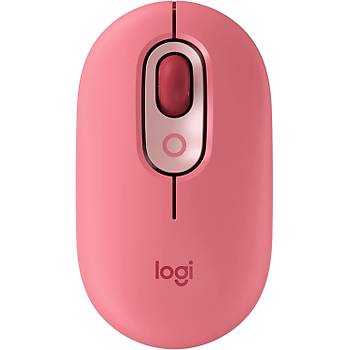 Logitech POP Emoji Pembe Optik Kablosuz Mouse - 910-006548