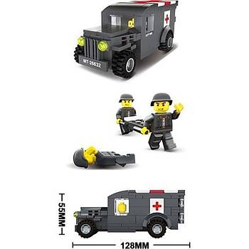 Wange Lego 160 Parça Savaş İlk Yardım Ekibi 2663