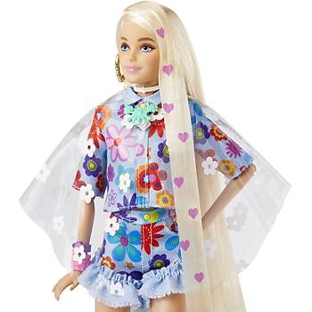Barbie Extra Mavi Etekli Bebek