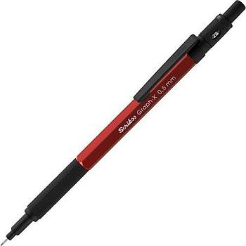 Scrikss Graph-X Metal Versatil Kalem Seti 0.7 Mm Krmz 3'L Set