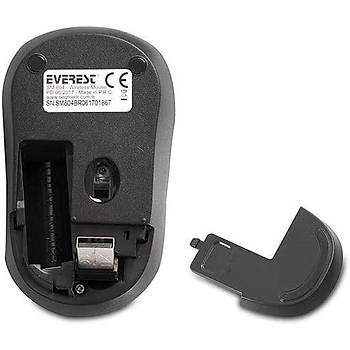 Everest SM-804 Usb Siyah/Yeil 800/1200/1600dpi Kablosuz Mouse