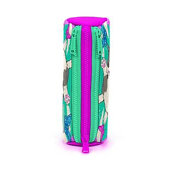 Coral High Kids Su Yeili Pembe Kedi Desenli  Blmeli Kalem antas 22007