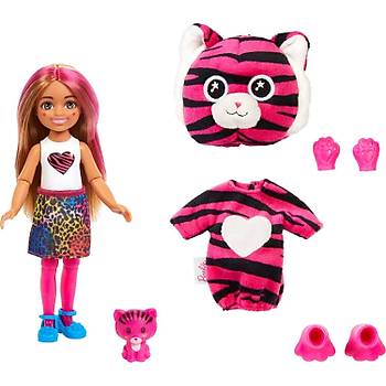 Barbie HKR15 | Cutie Reveal Chelsea Jungle Series - Tiger (KAPLAN)