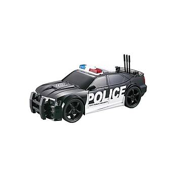 Ctoy Ikl Ve Sesli Srtmeli Siyah Polis Arabas 1:20