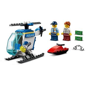 Lego City Polis Helikopteri Yapım Seti 60275 (51 Parça)