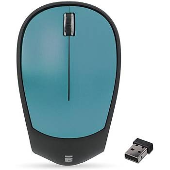 Everest Sm-340 Optik Usb 3D Metalik Yeil Kablosuz Mouse