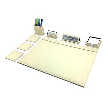 Inn Design Ab-I Hayat 5 Para Smen Takm Dokulu Krem ST-1544