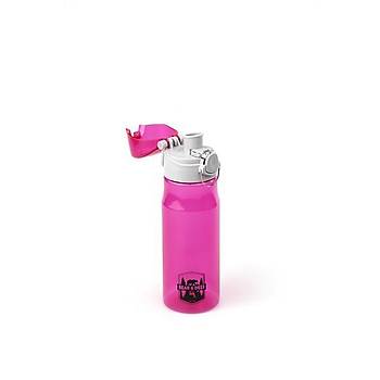 Bear&Deer Tritan Kelepeli Pastel Pembe Plastik Matara 750 Ml - MT0004